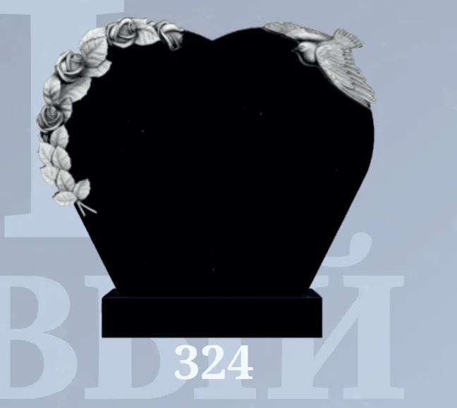 Фрезерованный памятник: Модель №324 — артикул catalog-freza-324